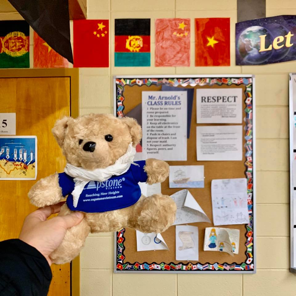 CAPSTONE BEAR và hành trình ghé thăm môi trường đa văn hóa NORTH CEDAR ACADEMY